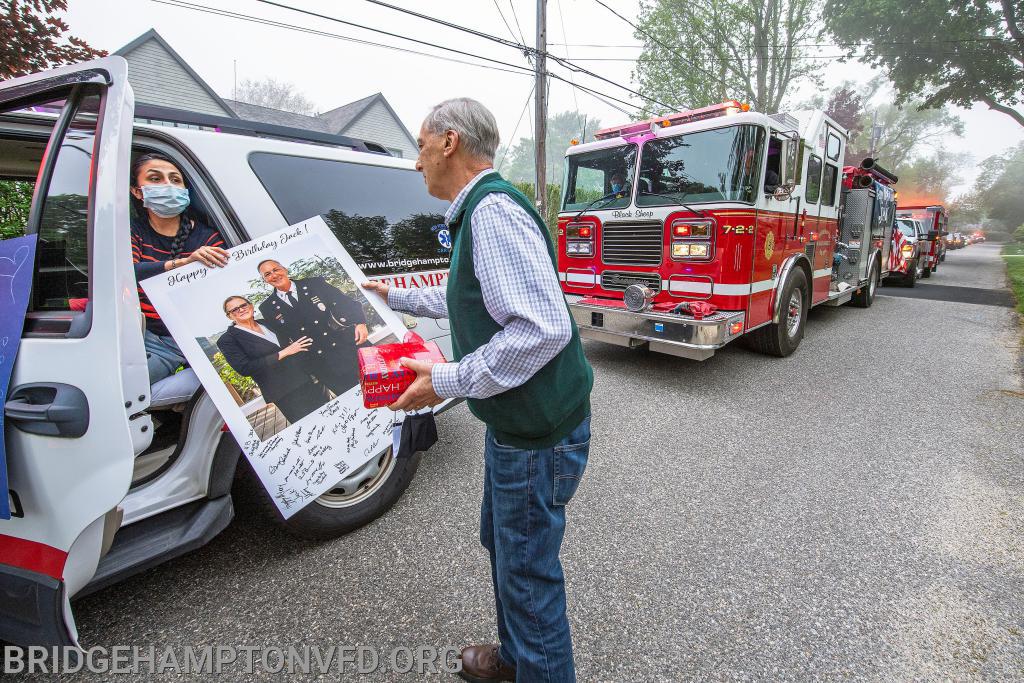 He has served as an EMT and driver, helping countless patients over the years.  